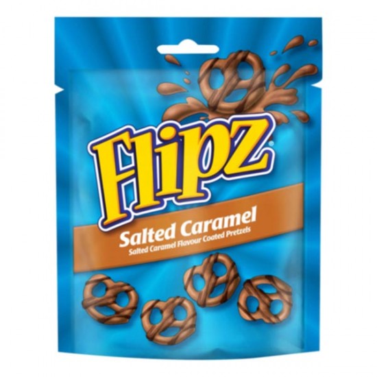 Flipz Salted Caramel Pretzels 6 x 90g