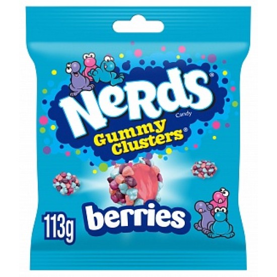 Nerds Gummy Clusters Berries 10 x 113g