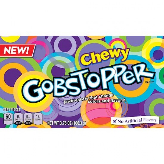 Wonka Chewy Gobstopper Video Box 106g Wonka Chewy Gobstopper Video Box 106g