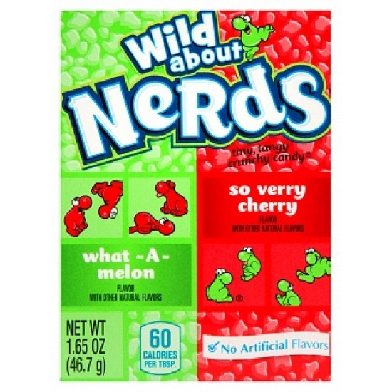 Nerds Sweets Wild Cherry & Watermelon 46g Nerds Sweets Wild Cherry & Watermelon 46g