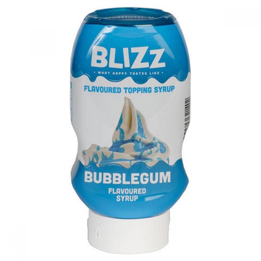 Blizz Bubblegum Topping Syrup 570ml - Baking Supplies - Planet Candy