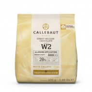Callebaut 28% White Chocolate Drops 400g