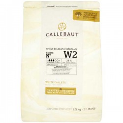 Callebaut 28% Cocoa White Chocolate Drops 2.5kg