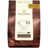 Callebaut 55% Cocoa Dark Chocolate Drops 2.5kg