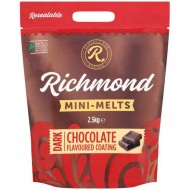 Richmond Mini Melts Dark Chocolate 2.5kg