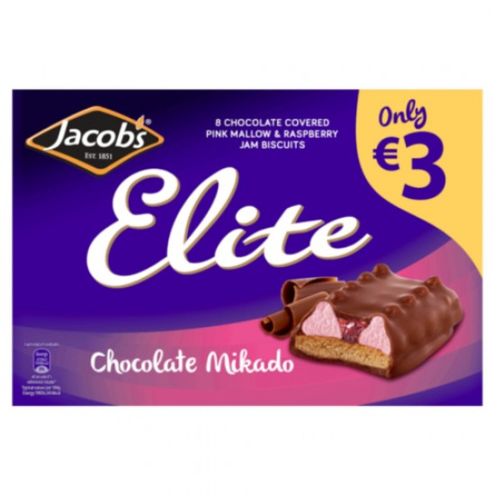 Jacob's Elite Chocolate Mikado 18 x 176g