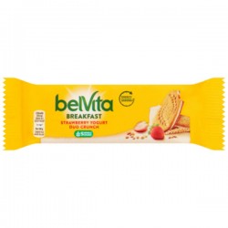Belvita Breakfast Biscuits Strawberry Yoghurt Duo Crunch 18 x 50g