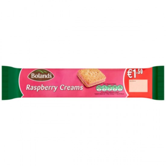 Boland's Raspberry Creams 24 x 150g