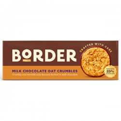 Border Milk Chocolate Oat Crumbles 12 x 150g