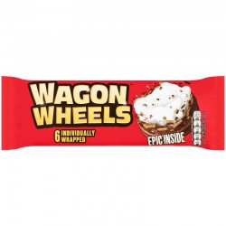 Burton's Wagon Wheels 6 Pack 16 x 220g