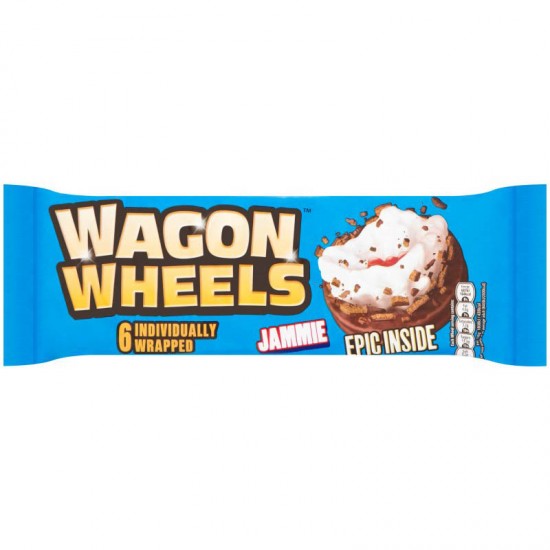 Burton's Wagon Wheels Jammie 16 x 229g