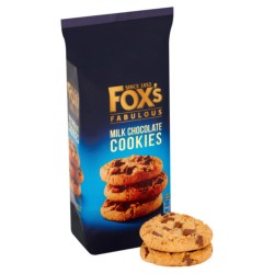 Fox's Fabulous Milk Chocolate Cookies 8 x 180g