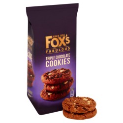 Fox's Fabulous Triple Chocolate Cookies 8 x 180g
