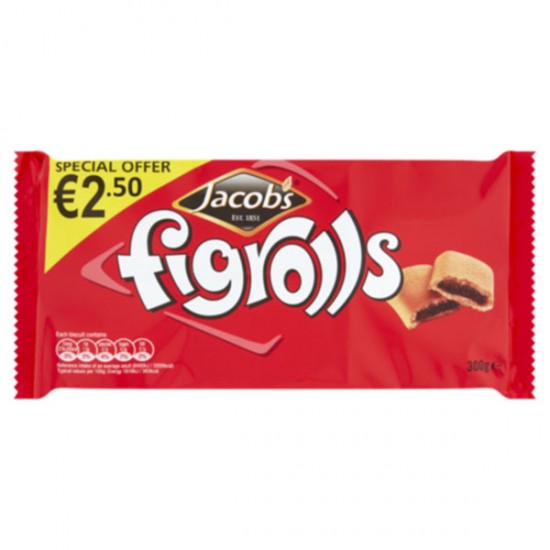 Jacob's Fig Rolls 24 x 300g