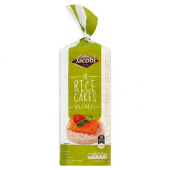 Jacob's Natural Rice Cakes 12 x 90g