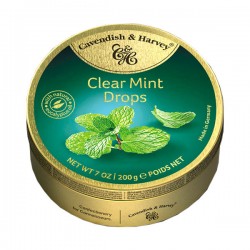 Cavendish & Harvey Clear Mint Drops 9 x 200g