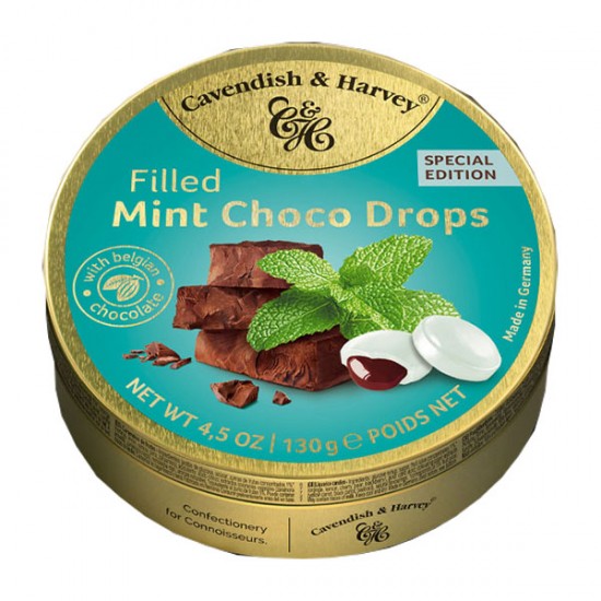 Cavendish & Harvey Mint Choco Drops 11 x 130g