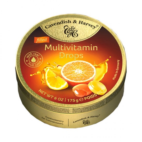 Cavendish & Harvey Multivitamin Drops 9 x 175g Cavendish & Harvey Multivitamin Drops 9 x 175g