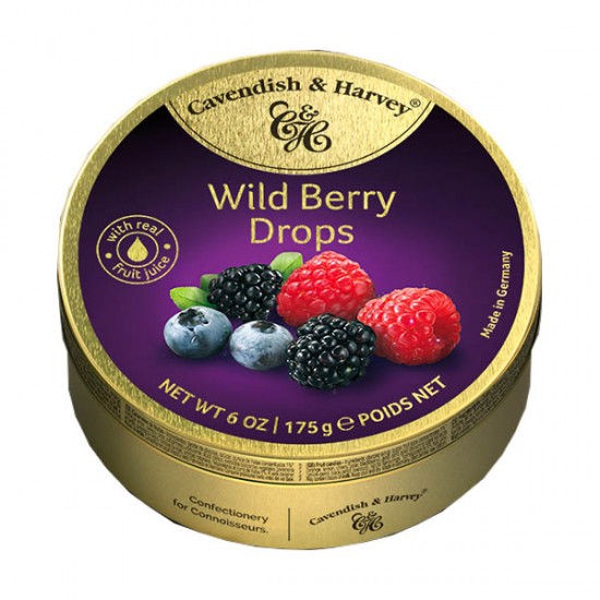 Cavendish & Harvey Wild Berry Fruit Drops 9 x 175g