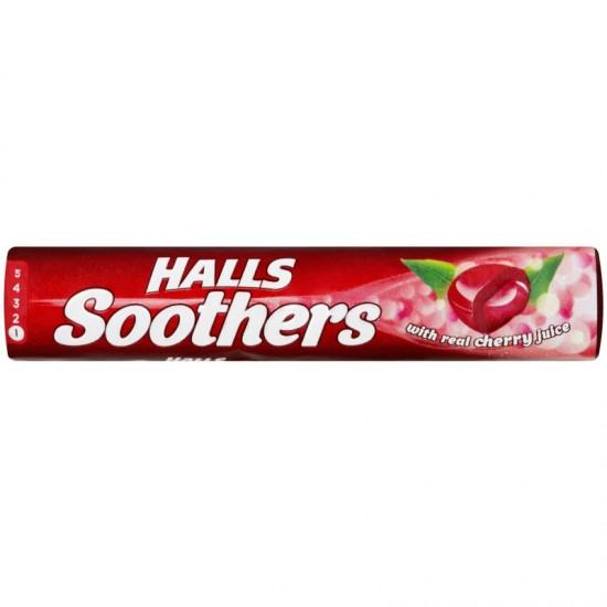 Halls Soothers Cherry 20 x 45g