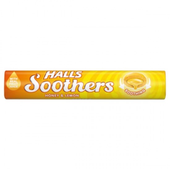 Halls Soothers Honey & Lemon 20 x 45g