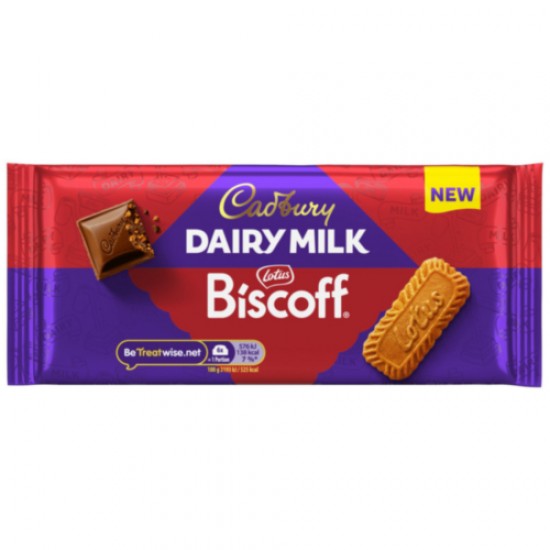 Cadbury Dairy Milk Biscoff Bar 19 x 105g