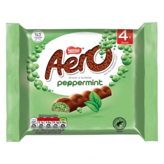 Aero Bubbly Mint 4 Pack: 14-Piece Box