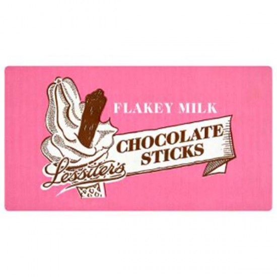 Lessiters Flakey Milk Chocolate Sticks 140 Pieces