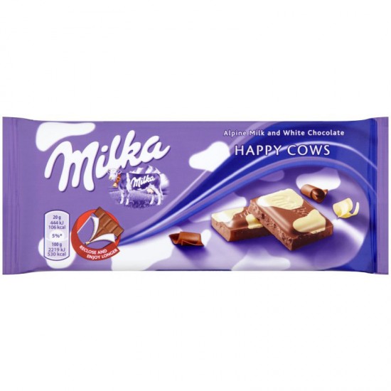 Milka Happy Cows Bar 23 x 100g