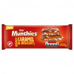 Munchies Goey Caramel & Biscuit Bar 16 x 87g