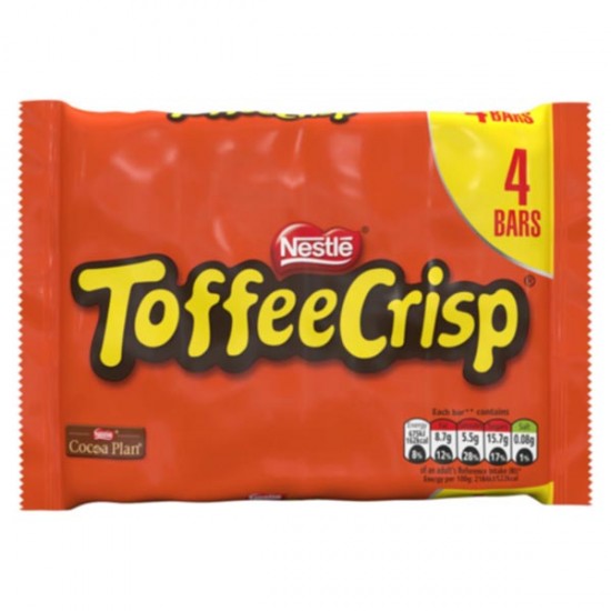 Toffee Crisp 4 Pack; 14-Piece Box