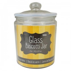 Glass Biscotti Jar 2 Litres