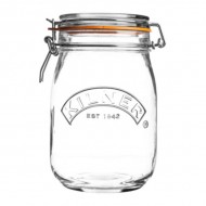 Glass Kilner Jar 1 Litre