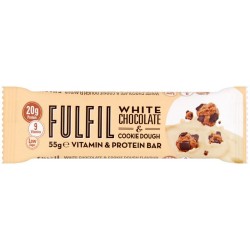 Fulfil White Chocolate Cookie Dough Protein Bar 15 x 55g