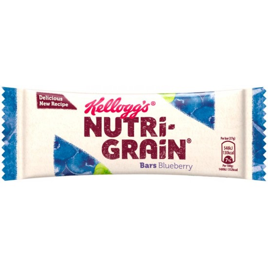 Kellogg's Nutrigrain Blueberry Bar 25 x 37g