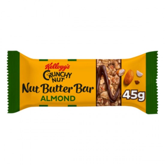 Kellogg's Crunchy Nut Butter Almond Bar 12 x 45g