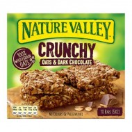 Nature Valley Crunchy Oats & Dark Chocolate Bar 10 Pack x 5