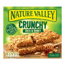 Nature Valley Crunchy Oats & Honey Bar 10 Pack x 5