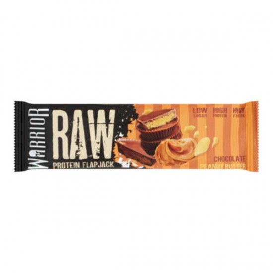 Warrior Raw Chocolate Peanut Butter Flapjack 12 x 75g Warrior Raw Chocolate Peanut Butter Flapjack 12 x 75g