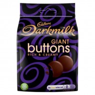 Cadbury Darkmilk Giant Buttons 10 x 105g