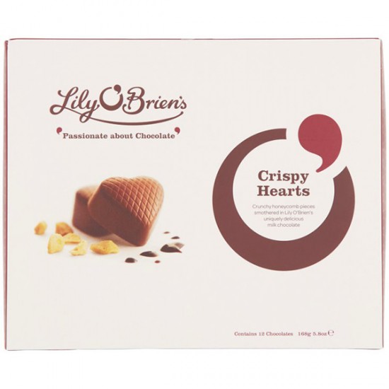 Lily O Briens Crispy Hearts 168g