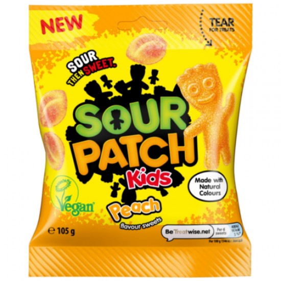 Sour Patch Kids Peach 10 x 105g