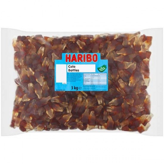 Haribo Cola Bottles 3kg Haribo Cola Bottles 3kg