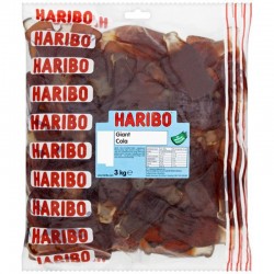 Haribo Giant Cola Bottles 3kg