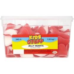 Kids Stuff Jelly Hearts 240 Pieces