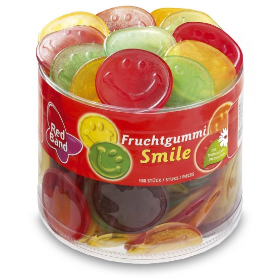 Red Band Winegum Smiles 150 Pieces