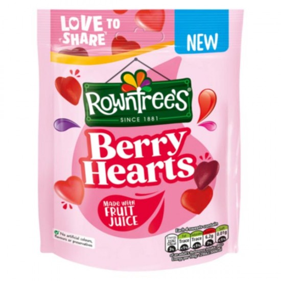 Rowntree's Berry Hearts 10 x 115g