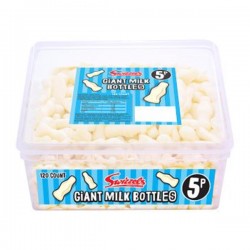 Swizzels Giant Milk Bottles 120 Pieces