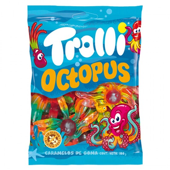Trolli Gummy Octopus 12 x 100g