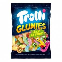 Trolli Sour Glowworms 12 x 100g